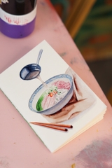 Sổ A6 khâu tay Mai Lê
