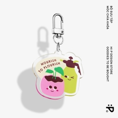 Móc chìa khóa Hi:Piece NOURISH TO FLOURISH