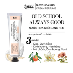 Nước hoa kem khô 30gr Labbi Old School Always Good
