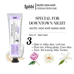 Nước hoa kem khô 30gr Labbi Special For Downtown Night