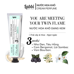 Nước hoa kem khô 30gr Labbi You Are Meeting Your Twin Flame
