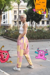 Quần thụng nhí nhảnh 4 Chế Upcycled Clothing