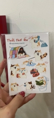 Stickers thời thơ ấu Cá Mập Vũ Trụ