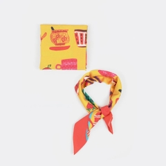 Khăn Bandana Đỏ Cam Tò He