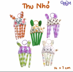 Móc chìa khóa Thu Nhỏ Gấu Bông Đình May