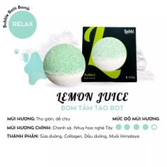 Viên tắm tạo bọt 220gr Labbi Lemon Juice