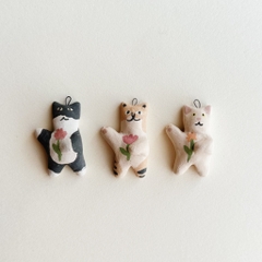 Dây chuyền gốm mèo Haru Craft