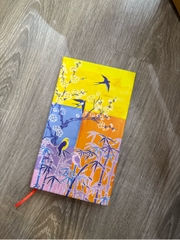 Sổ A6(10-18cm) Mai Lê - Danh Hoa Tứ Quý (120 black pages 100gsm )