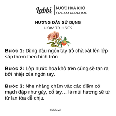 Nước hoa kem khô 30gr Labbi Old School Always Good