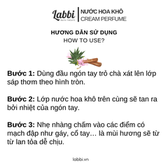 Nước hoa kem khô 30gr Labbi It Is 11:11