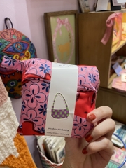 Túi dù gập Líu Lô x Mai Lê ghế nhựa / Foldable Bag Plastic Stool