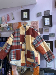 Áo Khoác Chần Bông T1/25 Chế Upcycled Clothing 1