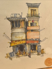 Tranh A5 STU Hà Nội HN006