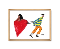 Tranh Tao Work On Love A4
