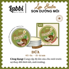 DỪA LIPBALM LABBI 15G / 0,5 Oz