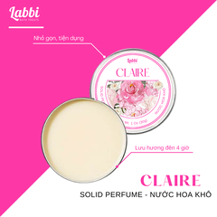 [SOLID PERFUME - NƯỚC HOA KHÔ] 30gr Labbi Claire