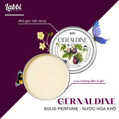[SOLID PERFUME - NƯỚC HOA KHÔ] 30gr Labbi Gernaldine