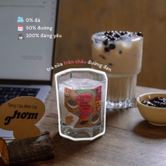 Nến Thơm Dzị 111gram trà sữa trân châu đường đen