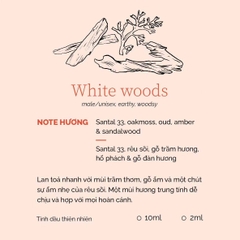 NƯỚC HOA ( White Woods ) Modan