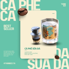 Nến Thơm Dzị 111gram cà phê sữa đá