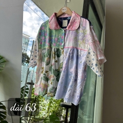 Áo cổ sen 690k T9/26 Chế Upcycled Clothing