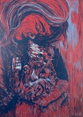 Tranh Mỹ Anh Thương thương 30x40cm