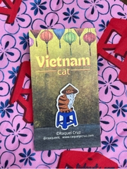 Cat on Stool  Pin