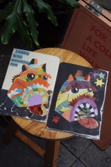 Tranh gốc Collage Động Vật