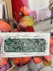 Tranh in tay Vốn cổ Huế Mộc Trà A5 14