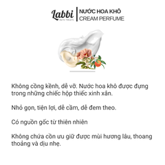 Nước hoa kem khô 30gr Labbi Old School Always Good
