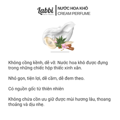 Nước hoa kem khô 30gr Labbi It Is 11:11