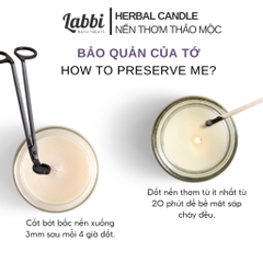 NẾN LABBI HERBAL MINT LAVENDER 200ML