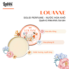 [SOLID PERFUME - NƯỚC HOA KHÔ] 30gr Labbi Louanne