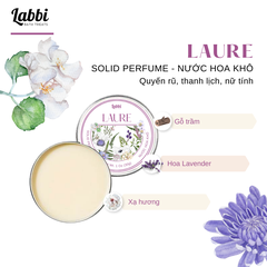 [SOLID PERFUME - NƯỚC HOA KHÔ] 30gr Labbi Laure