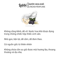 Nước hoa kem khô 30gr Labbi You Are Meeting Your Twin Flame