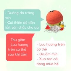 Viên sủi bồn tắm WATERMELON 120gr Labbi