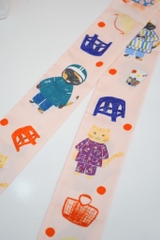 Khăn lụa twilly vietnameow Mai Lê x Líu Lô