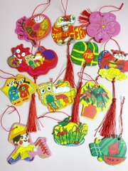 Set 12 treo tết Tò He