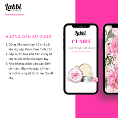 [SOLID PERFUME - NƯỚC HOA KHÔ] 30gr Labbi Claire