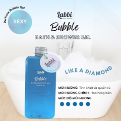 Gel Tắm Tạo Bọt 210ml Labbi Like A Diamond