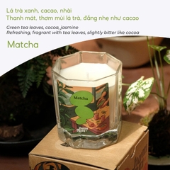 Nến Thơm Dzị 111gram matcha