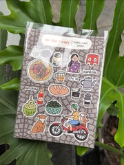Sticker On the street Haru Craft