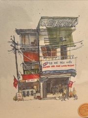 Tranh A5 STU Hà Nội HN013