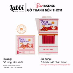 Gỗ thanh nén thơm ( Labbi ) YOU LIGHT ME UP