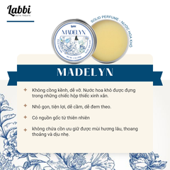 [SOLID PERFUME - NƯỚC HOA KHÔ] 30gr Labbi Madelyn