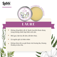[SOLID PERFUME - NƯỚC HOA KHÔ] 30gr Labbi Laure