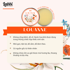 [SOLID PERFUME - NƯỚC HOA KHÔ] 30gr Labbi Louanne