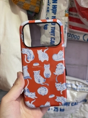Ốp mèo đỏ 17 pro liulo x maile