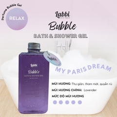 Gel Tắm Tạo Bọt 210ml Labbi My Paris Dream