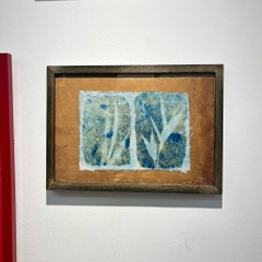 Tranh Mộc Trà Ra đồng(kèm khung)